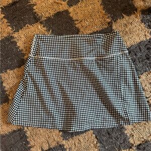 Abercrombie Gingham Skort L
